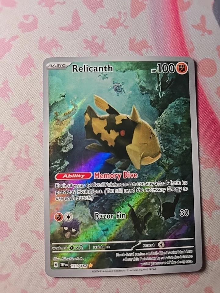 Relicanth 173/162 SV05: Temporal Forces Holo - Image 3 of 4