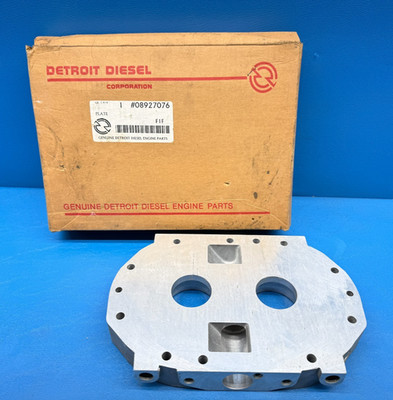 Detroit Diesel 08927076 MTU Bypass Blower Plate End Assembly