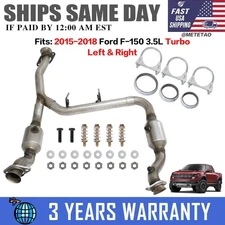 Left & Right Catalytic Converter For Ford F-150 3.5L Turbo 2015-2018 Direct Fit