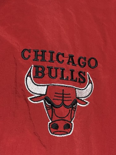 Vintage 90’s Nike Chicago Bulls NBA Jacket Sweater Adult Large - Picture 8 of 11