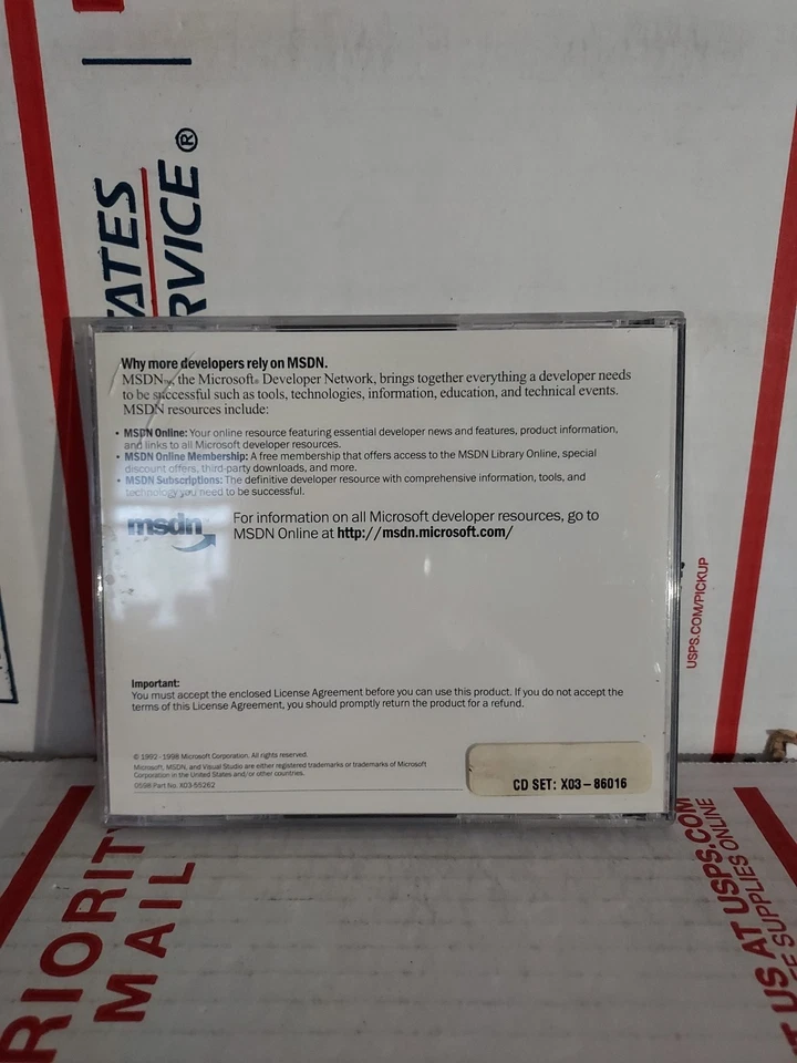 Microsoft Visual Studio Basic Enterprise Professional 6.0 6 MSDN Library - #162h - Image 2 of 2