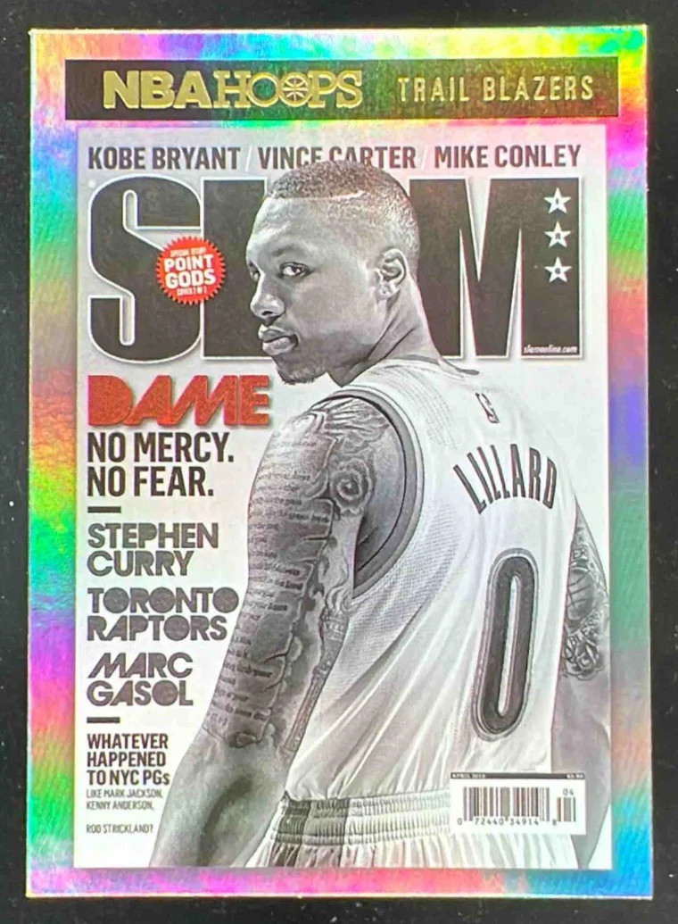 2020-21 Panini Hoops Slam Holo #16 Damian Lillard