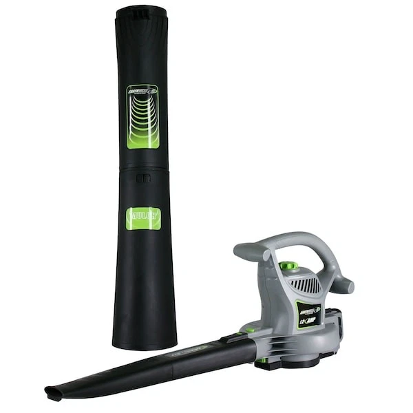Soplador de hojas portátil con cable EARTHWISE BVM22012, aspiradora y trituradora, 2 amperios, Foto 4 de 4