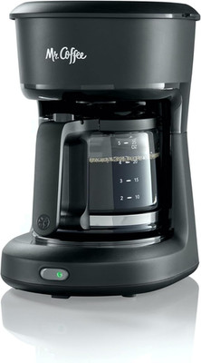   5-Cup Mini Brew Switch Coffee Maker, Black