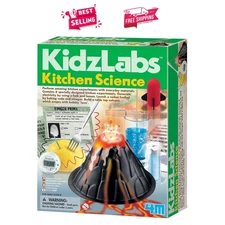 Interactive Kitchen Science Kit - Fun Experiments for Boys & Girls Aged 8+
