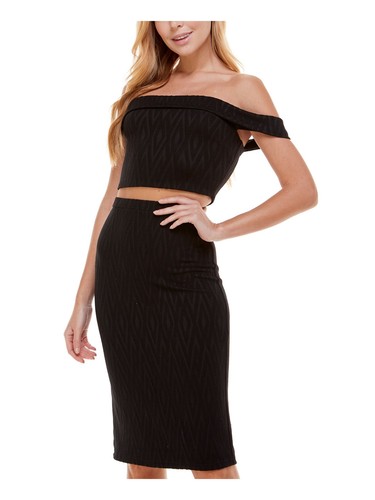 CITY STUDIO Womens Short Sleeve Knee Length Party Body Con Dress - Picture 11 of 13