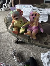 Ty Beanie Bear Garcia 1993 - Multicolor