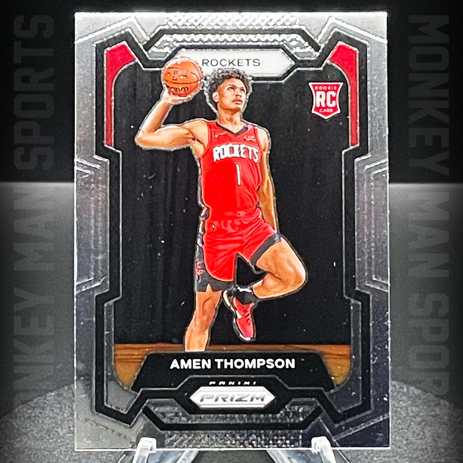 2023-24 Prizm - Amen Thompson Rookie RC - #150 ROCKETS MINT