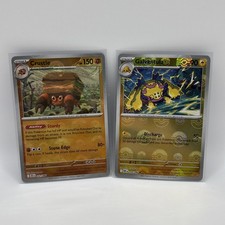 Pokémon TCG Crustle 52/86 & Galvantula 34/86 Reverse Holo Lot POKEBALL