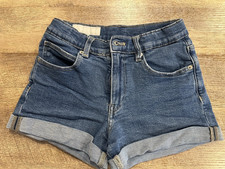 Zara Girls' Shorts Blue Size 11-12 Years 148 cm Stretch