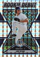 2022 Panini Mosaic #RD-4 Joe Ryan Rookie Debut Mosaic