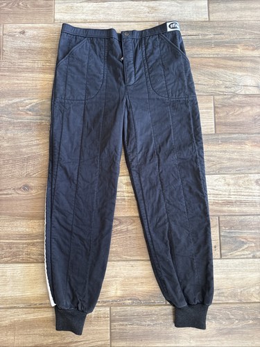 G-Force Fire Suit Pants LG Used Black G Force Fire Retardant Racing Pants GF505