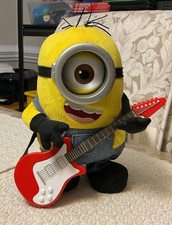 Thinkway Toys Despicable Me Minions Rock 'n Roll Stuart - 20191, Tested WORKS  