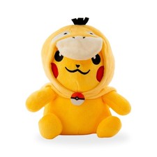 Pokemon Pikachu Psyduck Juguete de Peluche 9" Juegos con disfraces Sudadera con Capucha Suave Relleno Regalo Peluche