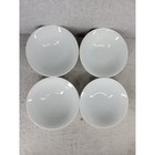 Set of 4 Pottery Barn PB White 6.5" Cereal Bowls Made in Japan Microwave Safe