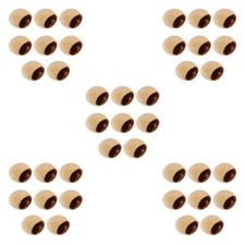  40 Pezzi Ciondoli Gioco del Vento: Ciondolo a Guscio di Noce Naturale per Giochi di Vento -