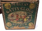 Duryeas Satin Gloss Starch green label &lid wooden box Long Island — photo 9