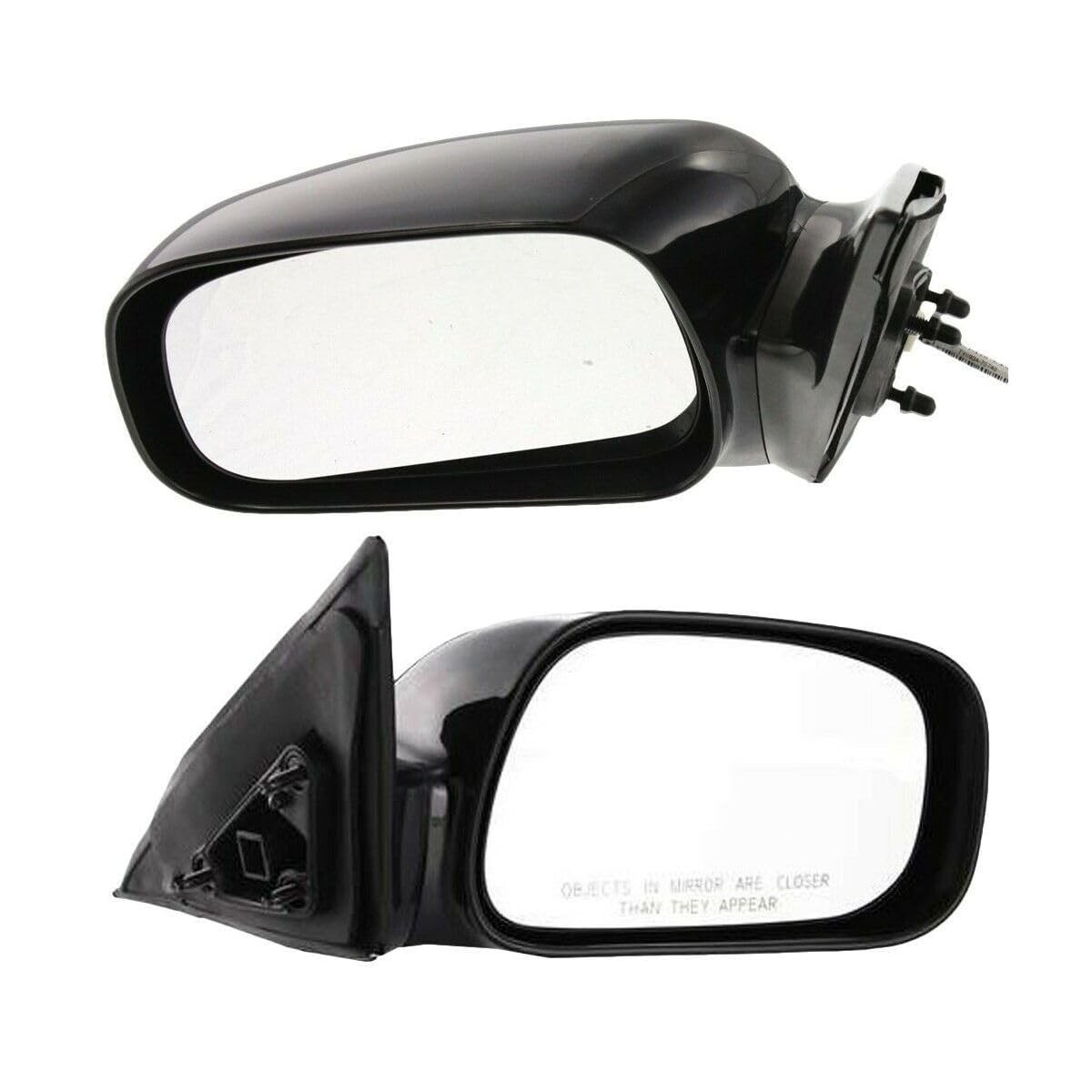 2pcs Pwr Side Mirrors Paintable Non-Heated Toyota Camry LE/SE/XLE 02 Base 05-06
