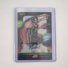 2023-24 Topps Cosmic Chrome - First Flight Signatures Noah Clowney  #rd /75