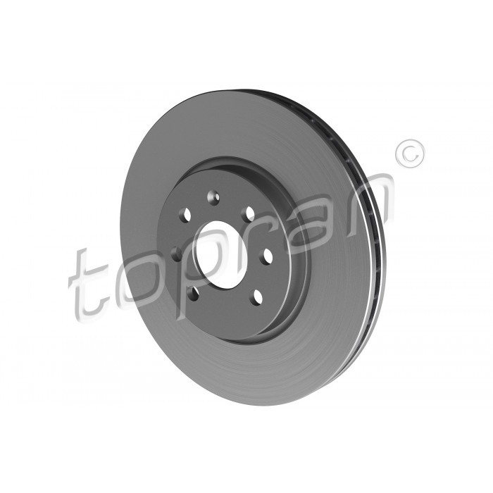Disques de Frein Avant pour Supprimer les Vibrations sur Opel Meriva A et Combo II Tour