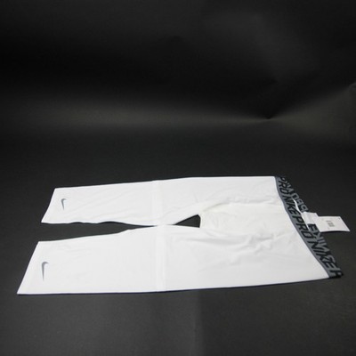 Nike Pro Compression Pants Men's White New with Tags 2XLT