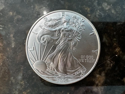 2019 - 1 oz American Silver Eagle Coin Brilliant Uncirculated