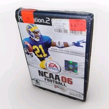 PS2 NCAA Football 06 (Sony PlayStation 2, 2005) Re Sealed Used