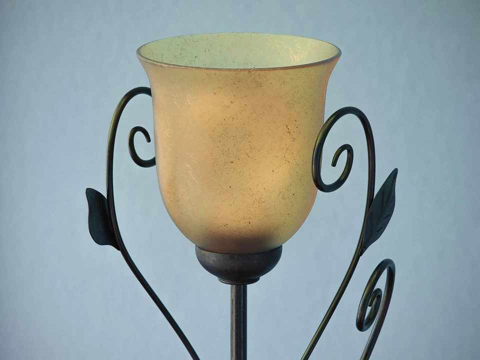 Lámpara de Mesita de Noche Clásica LED Regulable con Control Táctil para Mesita de Noche Foto 4 de 4