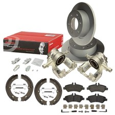 BREMBO Bremsscheiben 298mm Komplett Rep-Satz Hinten f&uuml;r MERCEDES SPRINTER 906 VW