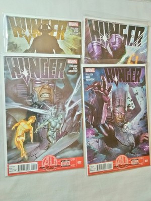 Hunger #1, 2, 3, 4 Marvel Comics LOT