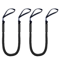 Bungee Dock Line with Loops   Lightweight Elastic Mooring Rope for Quick D