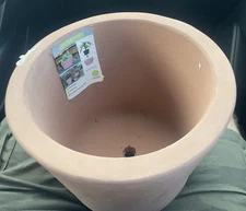 9.8” Terracotta Clay Pot for Plants 9.5lb 