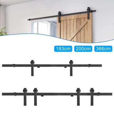 Schiebetür Komplettset Schiebetürbeschlag Set mit Schiebetür Schiene