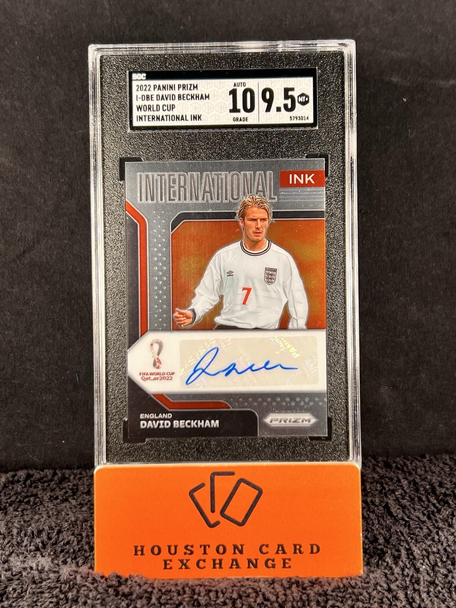 David Beckham ベッカム Panini Prizm AUTO 2020 Panini Prizm Premier League Club Legends David Beckham