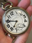 Antique Waltham Vanguard 16S 23 Jewels Railroad Grade Pocket Watch Running Well!