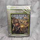 New Call of Duty 3 Platinum Hits Microsoft Xbox 360, 2008 Factory Sealed COD3
