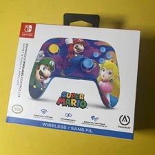 PowerA Enhanced Wireless Controller for Nintendo Switch - Color Splash Heroes