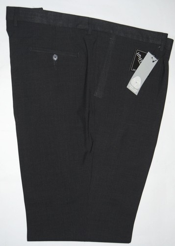 Pantalone uomo taglie forti classico fresco lana dalla 53 alla 75 grigio  scuro | eBay