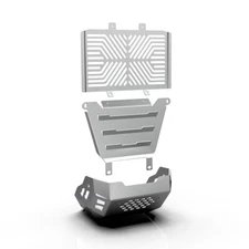 FOR CFMOTO 450MT Ibex 450 2024-2025-2026 Radiator & Engine And Sump Guard Set 