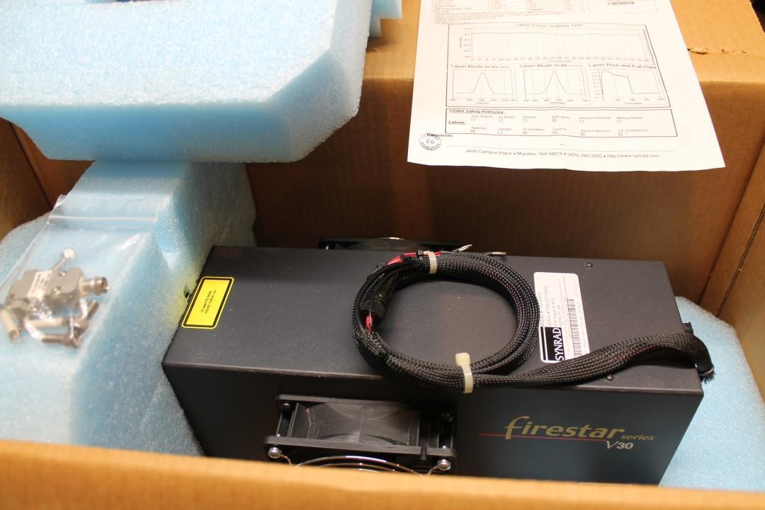 Synrad Firestar V30 Series 30 Watt CO2 Laser FSV30SFC - NEW