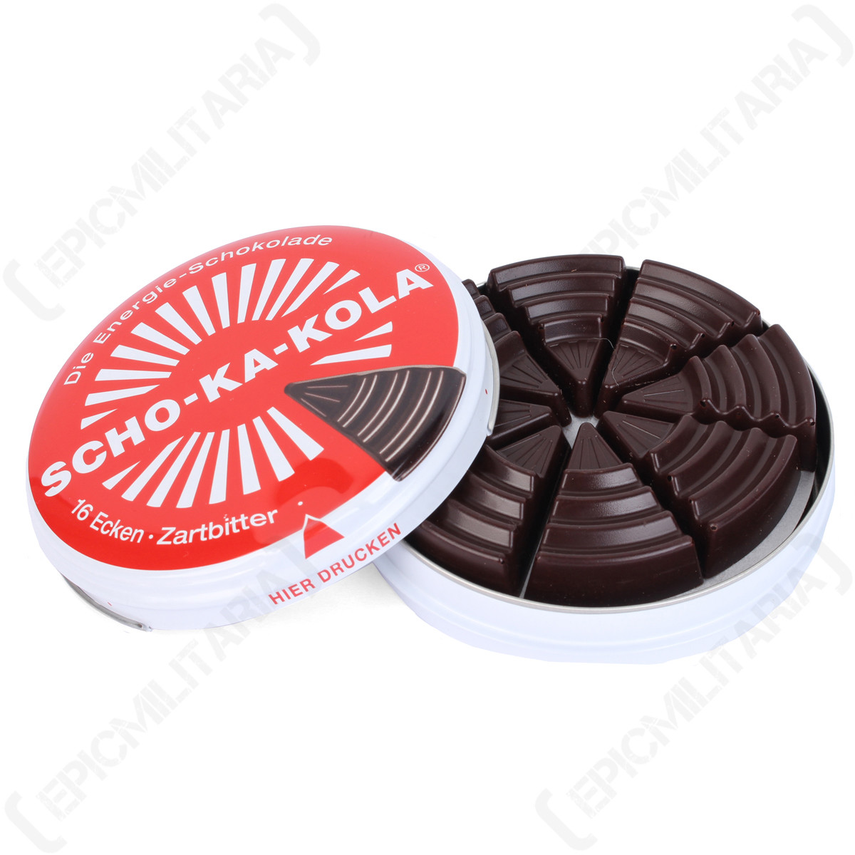 Scho-Ka-Kola German High Caffeine Dark Chocolate WW2 Gift Set of 5