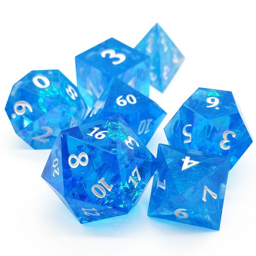 7pcs Polyhedral Dice Sets For Role Playing Party Game RPG - Picture 23 of 32