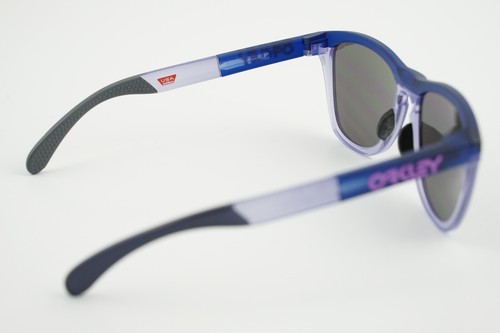 ¡Nuevo! Oakley X Fortnite OO9284-1655 Range Frogskins Transparente Azul/Negro Prizm - Imagen 6 de 8