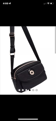 BNWT MIMCO BLACK MIM-Mazing Satchel Hip Cross Body RRP $149 - Picture 3 of 8