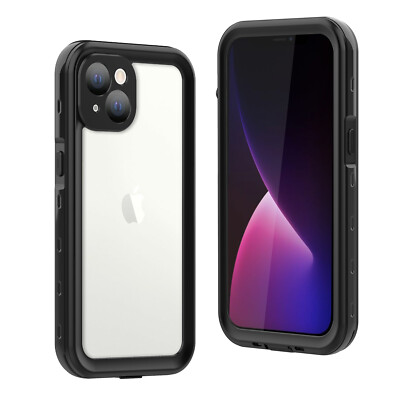 For iPhone 13/13 Mini/13 Pro/13 Pro Max Waterproof Shockproof Phone Case Cover
