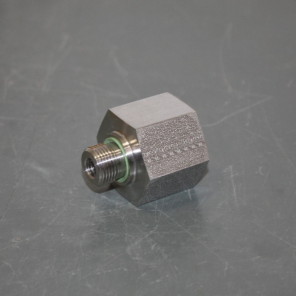 Parker Reducing Adapter RI3/8EDX3/471, 3/8" x 3/4" BSPP Pipe, Ermeto DIN Port - Image 3 of 4