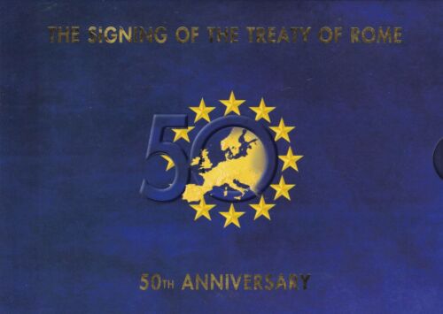 Juego de monedas Irlanda KMS 2007 50 años de los Tratados de Roma - Imagen 1 de 1