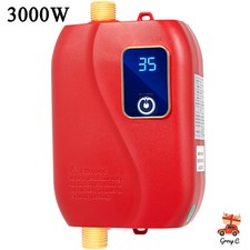 110V Instant Electric Tankless Hot Water Heater Shower Kitchen Bathroom Portable