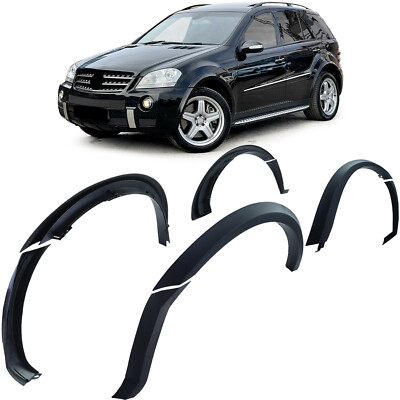 For Mercedes ML W164 2005-2011 fenders wheelbase wideners wheel armor trim panels