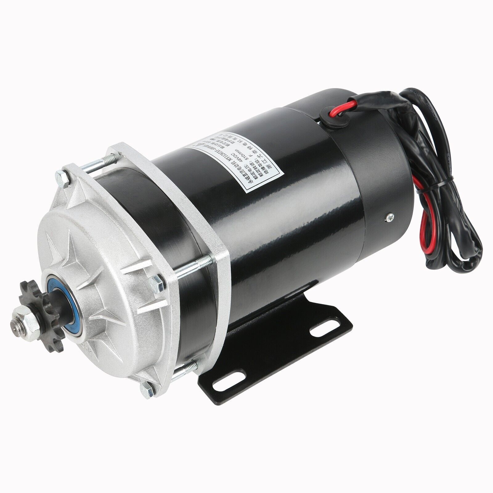 600W 48V DC Electric Brushed Motor for 4 Wheeler GoKart Golf Cart ATV ...